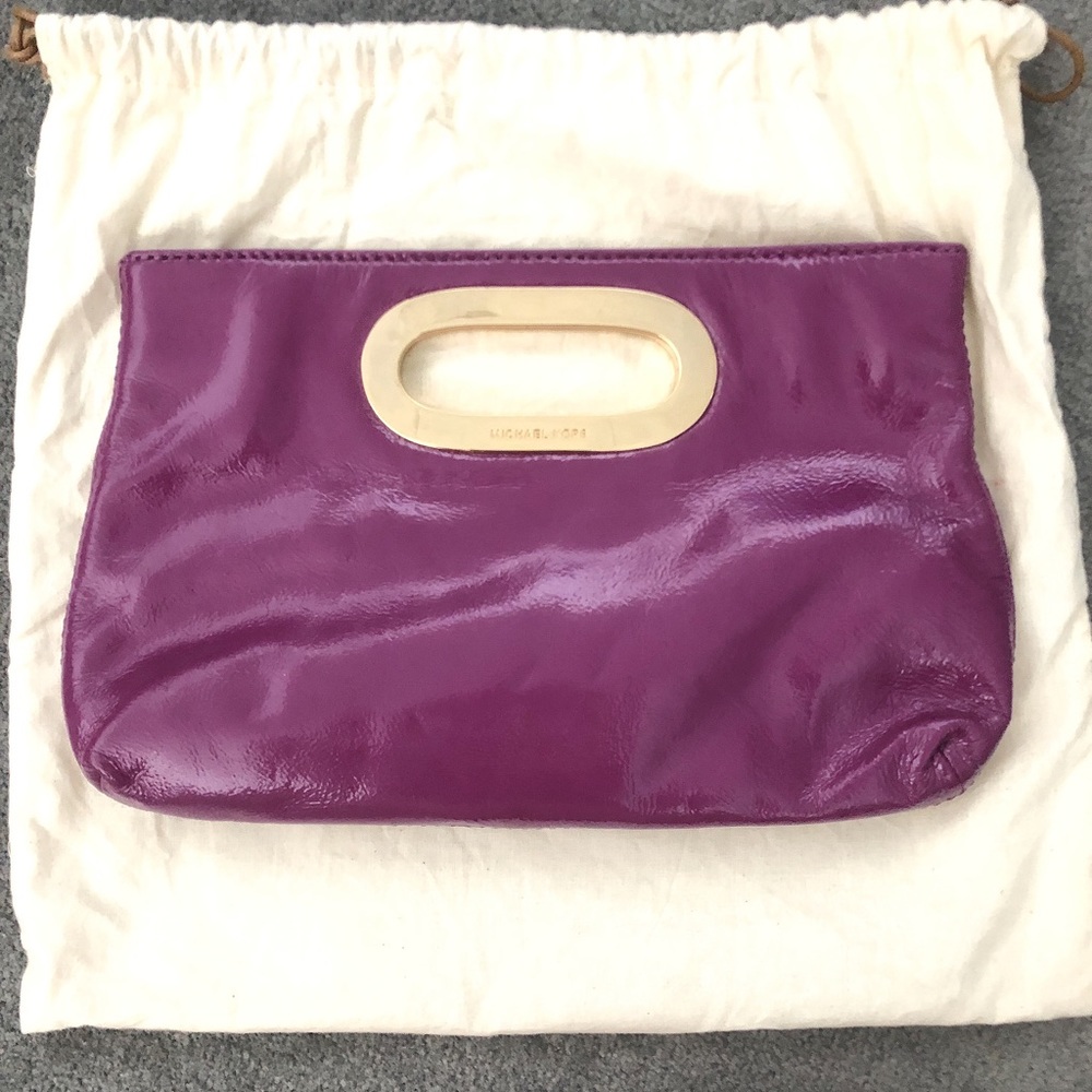 Michael Kors Purple Clutch
